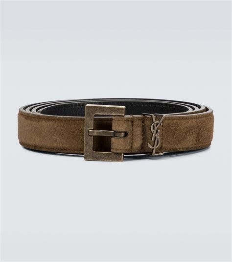 ysl belt cheap|saint laurent monogram suede belt.